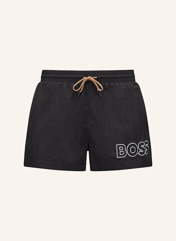 BOSS Badeshort MOONEYE SCHWARZ