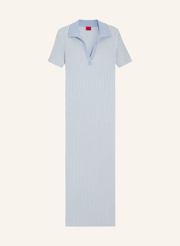 HUGO Gestricktes Kleid SUNSYRY Slim Fit ROSA