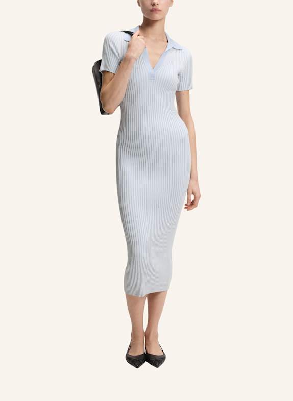 HUGO Gestricktes Kleid SUNSYRY Slim Fit ROSA