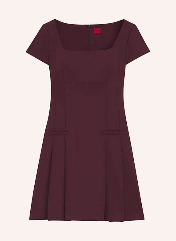 HUGO Business Kleid KEFINA Regular Fit DUNKELLILA