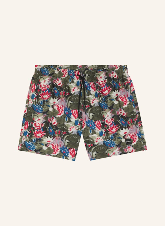 BOSS Badeshorts PIRANHA GRÜN