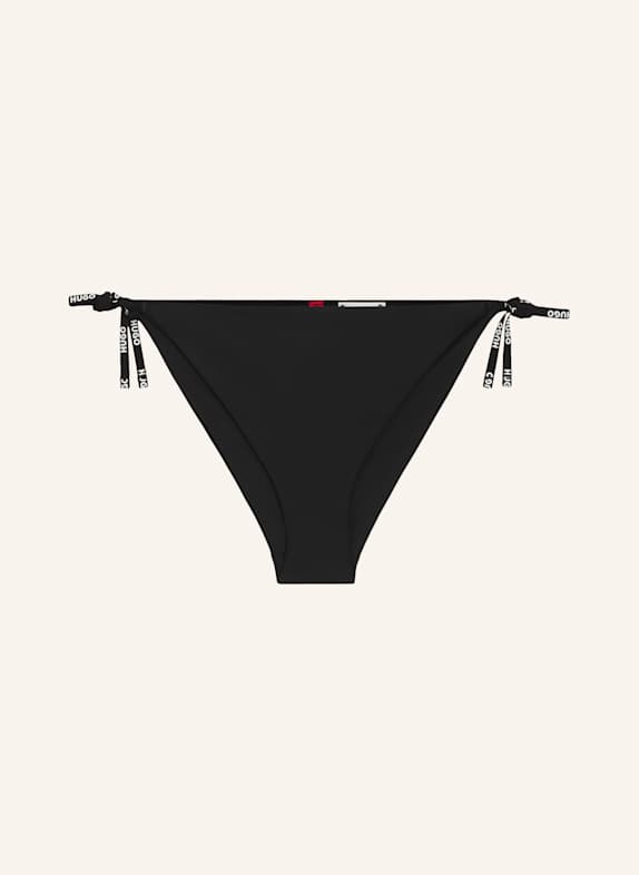HUGO Bikini-Unterteil PURE SIDE TIE Regular Fit SCHWARZ