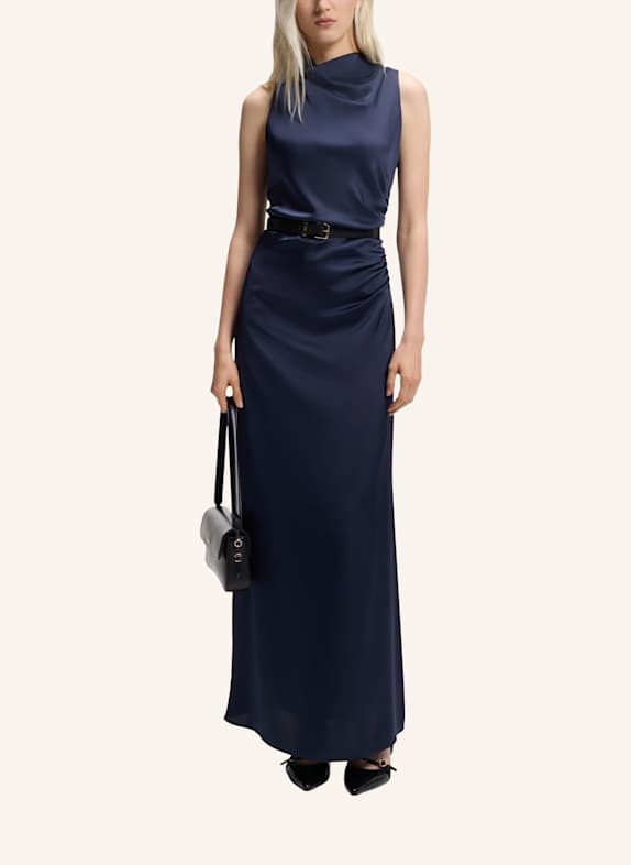 HUGO Abendkleid KESINA-1 Sharp Fit DUNKELBLAU