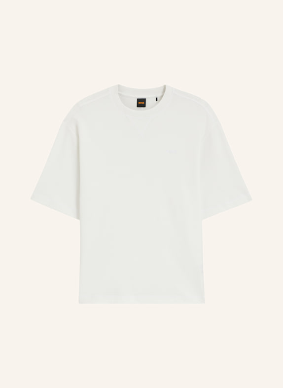 BOSS T-Shirt TE_WAFFLE_Z Relaxed Fit BEIGE