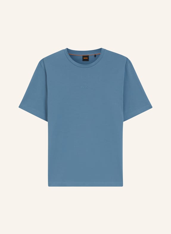 BOSS T-Shirt TCHUP_Z Relaxed Fit HELLBLAU