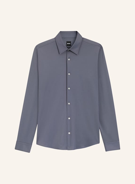 BOSS Casual Hemd P-ROAN-K-F-261 Slim Fit DUNKELBLAU