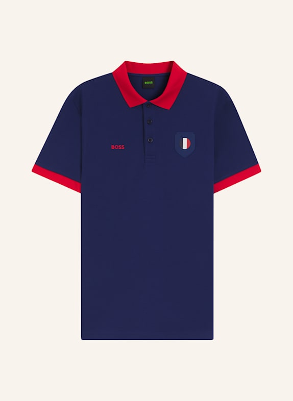 BOSS Poloshirt PL_BB BC LUX PADDY Regular Fit DUNKELBLAU