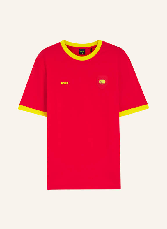 BOSS T-Shirt TS_BB BC LUX TEE Regular Fit ROT