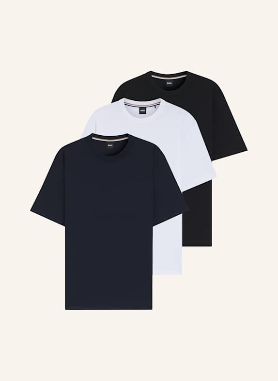 BOSS T-Shirt H-TAUT MULTIPACK Regular Fit WEISS