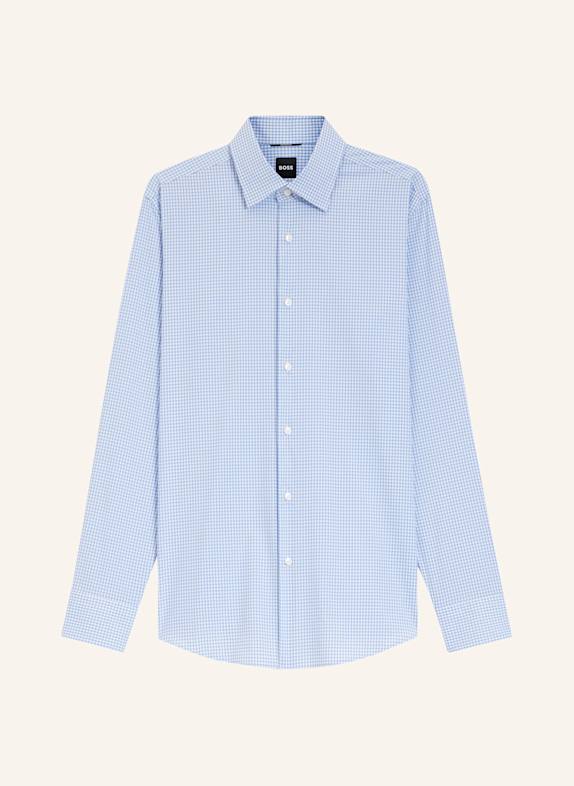 BOSS Business Hemd P-HANK-K-261 Slim Fit HELLBLAU