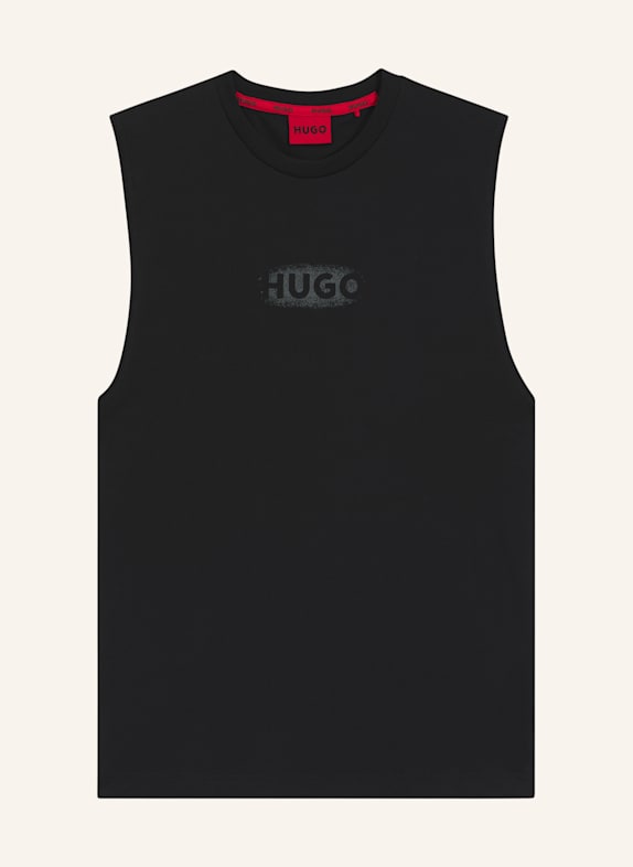 HUGO Strand-Oberteil RAY BEACH_TANK_LOOSE SCHWARZ