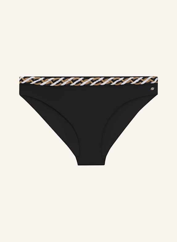 BOSS Bikini-Unterteil C. BRIEF_BOSS BRAID Regular Fit SCHWARZ