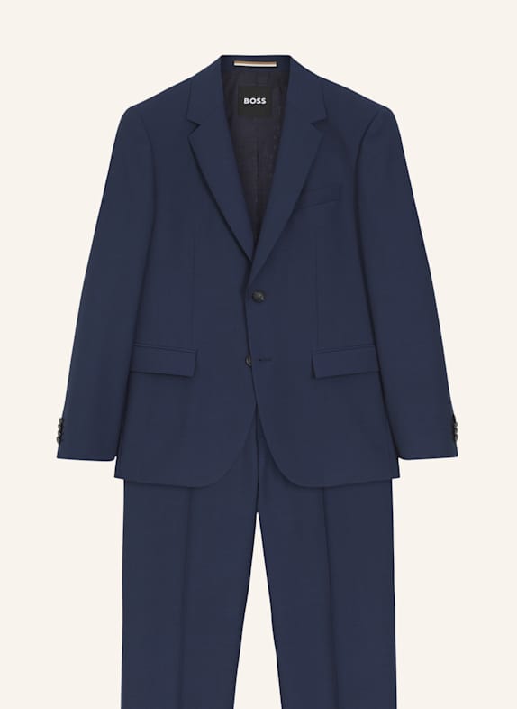 BOSS Business Anzug H-HOUSTON-3PCS-262 Slim Fit DUNKELBLAU