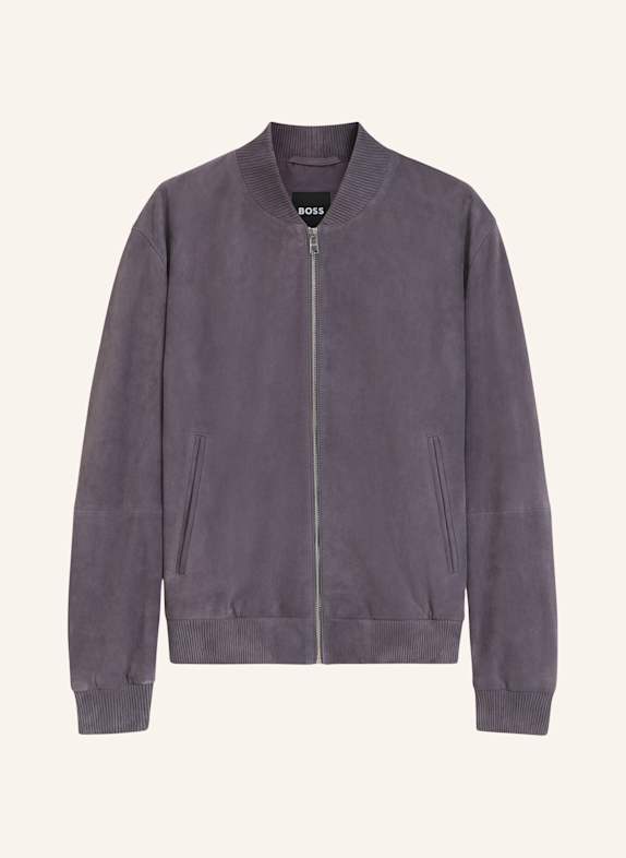 BOSS Lederblouson MULLER LILA