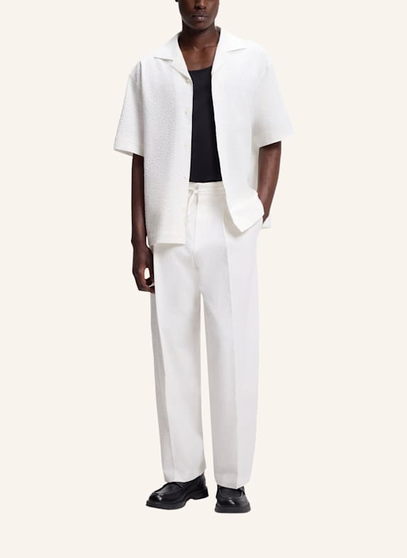 HUGO Hemd ESPINO Oversize Fit WEISS