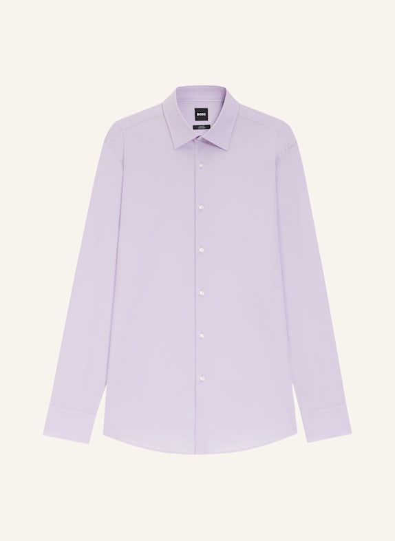 BOSS Hemd HANK Slim Fit HELLLILA/ LILA