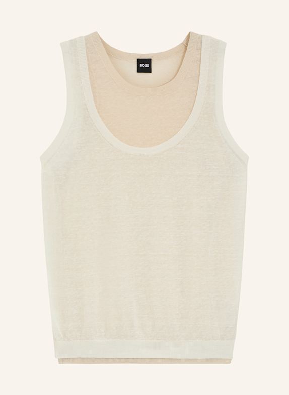 BOSS Casual Top FIRASOLEX WEISS