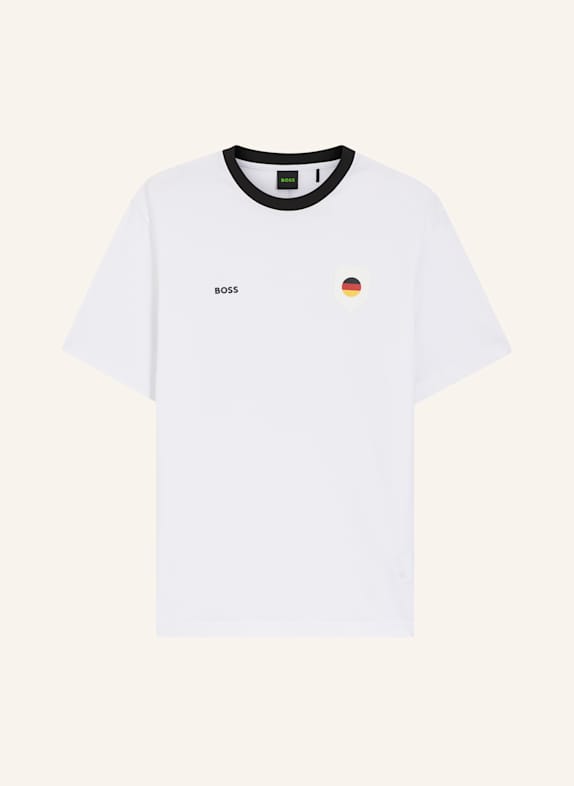 BOSS T-Shirt TS_BB BC LUX TEE Regular Fit WEISS