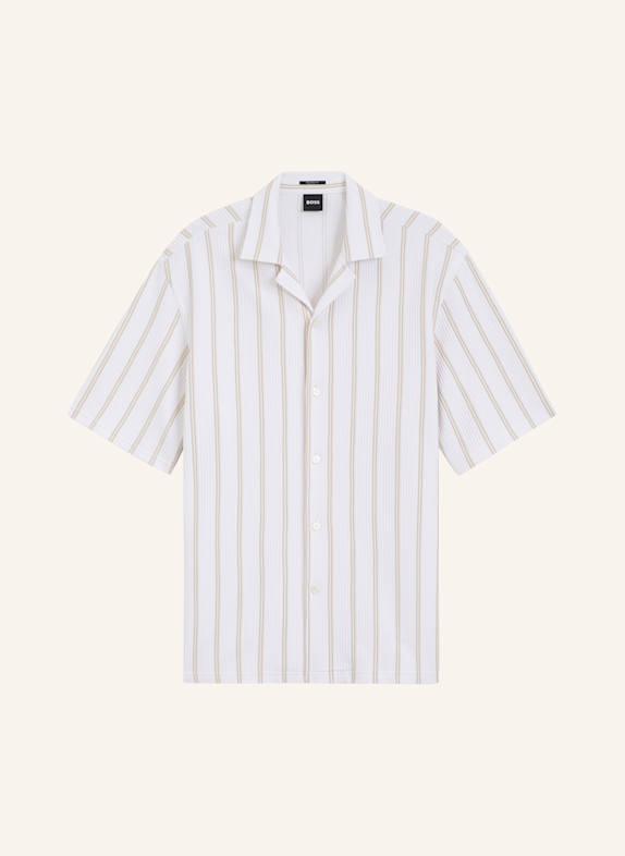 BOSS Casual Hemd C-LARS-CAMP-B-262 Relaxed Fit BEIGE