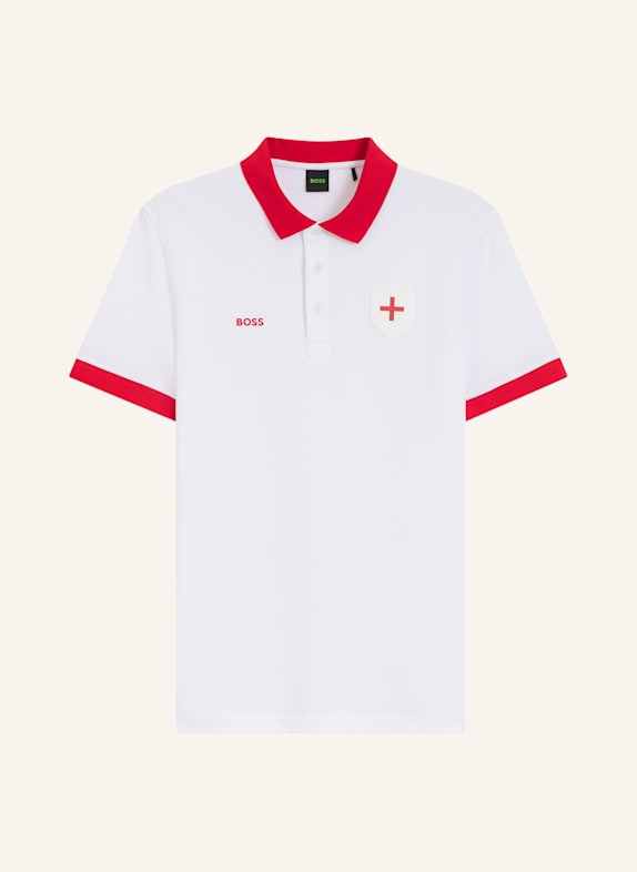 BOSS Poloshirt PL_BB BC LUX PADDY Regular Fit WEISS