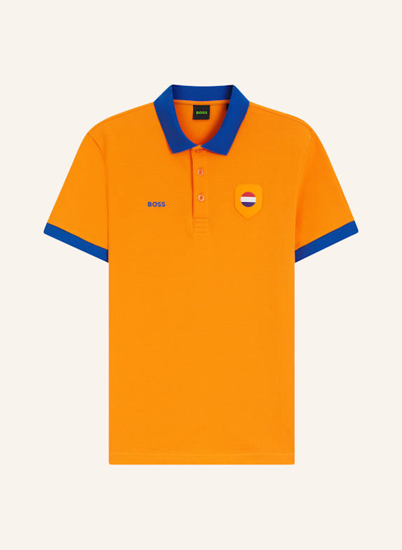 BOSS Poloshirt PL_BB BC LUX PADDY Regular Fit ORANGE