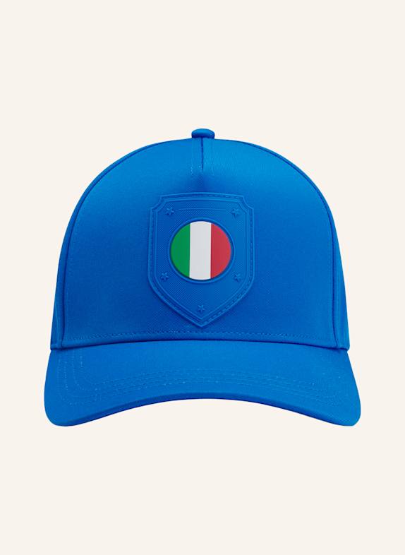 BOSS Gewebte Cap POULIN-BC D'LUX-FLAG BLAU