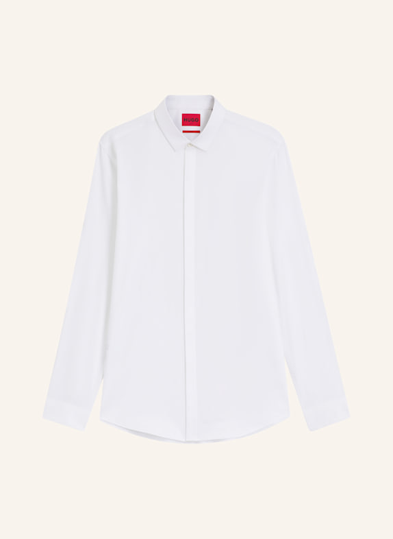 HUGO Business Hemd KETRAN Slim Fit WEISS