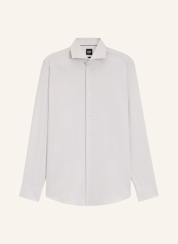 BOSS Business Hemd H-HANK-SP-B1-C1-261 Slim Fit BEIGE