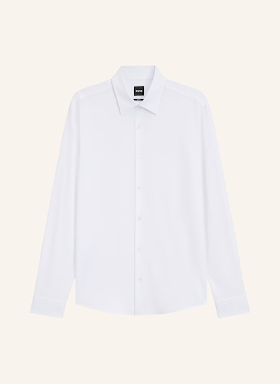 BOSS Casual Hemd P-ROAN-K-F-261 Slim Fit WEISS