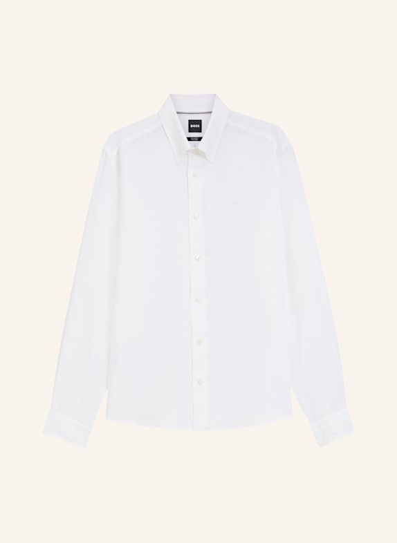 BOSS Casual Hemd H-LIAM-BD-E-C1-263 Regular Fit WEISS