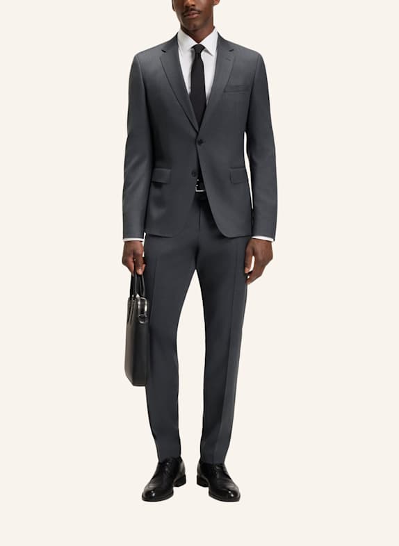 BOSS Anzugsakko HUGE Slim Fit DUNKELGRAU