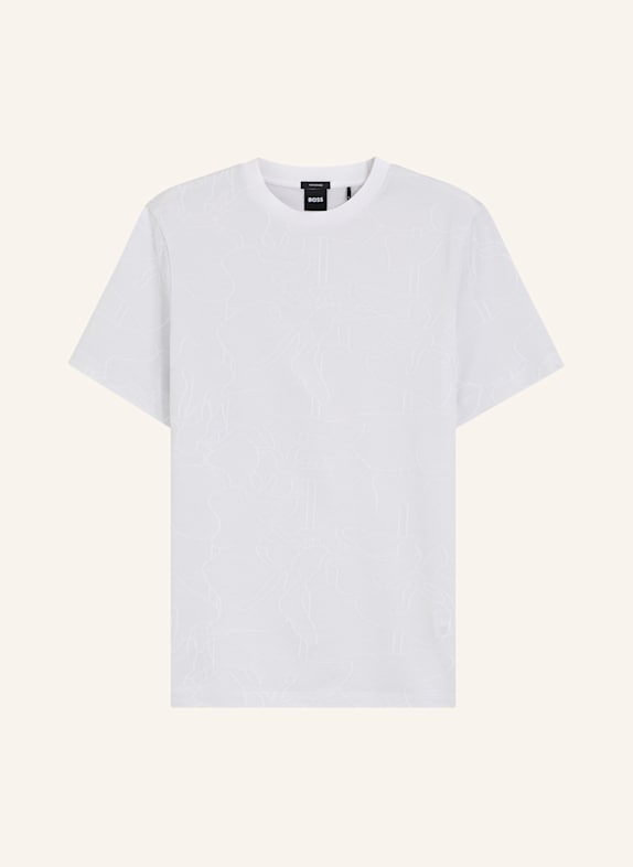 BOSS T-Shirt H-THOMPSON 233 Regular Fit WEISS