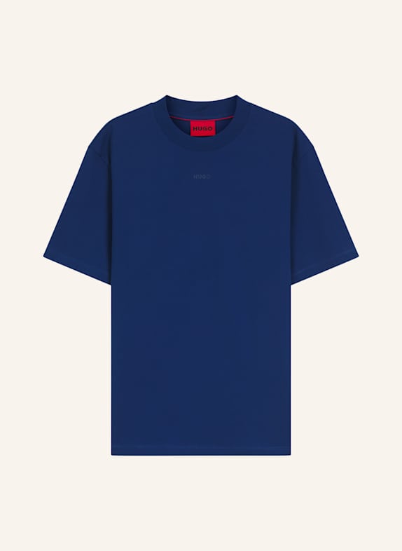 HUGO T-Shirt DAPOLINO HELLBLAU/ BLAU
