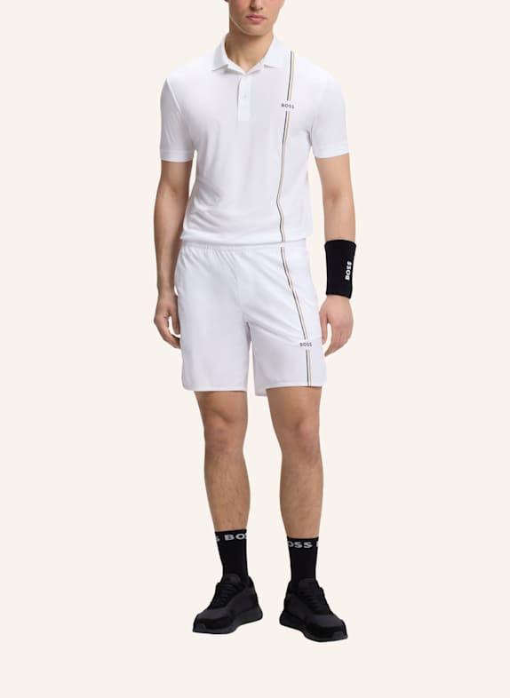BOSS Kurze Hose SH_TOC GAME 8 INCH Regular Fit WEISS