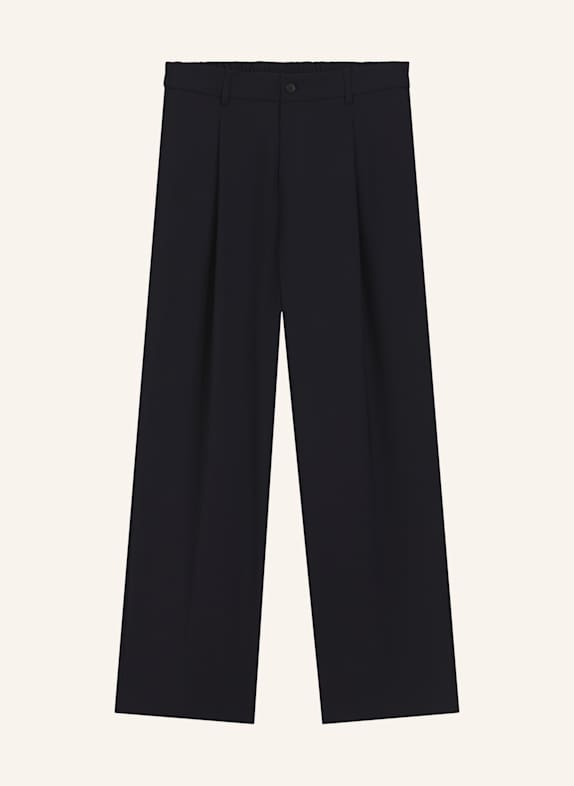 BOSS Business Hose P-PAT-PL-CW-263F Relaxed Fit DUNKELBLAU