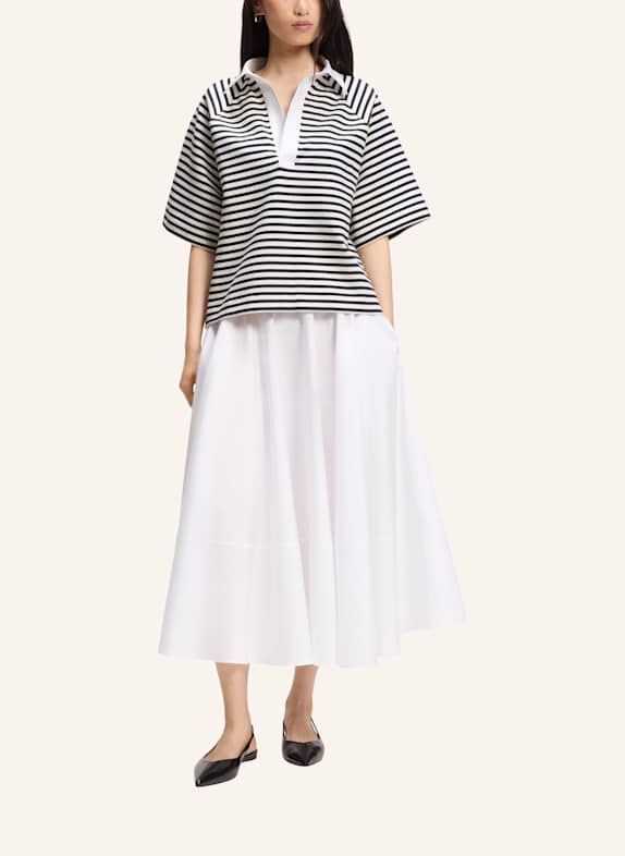 BOSS Sweatshirts ESSIPA_STRIPED DUNKELBLAU