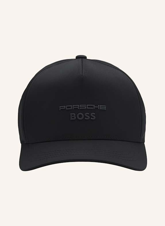 BOSS Gewebte Cap POULIN_PS SPIRIT70 SCHWARZ