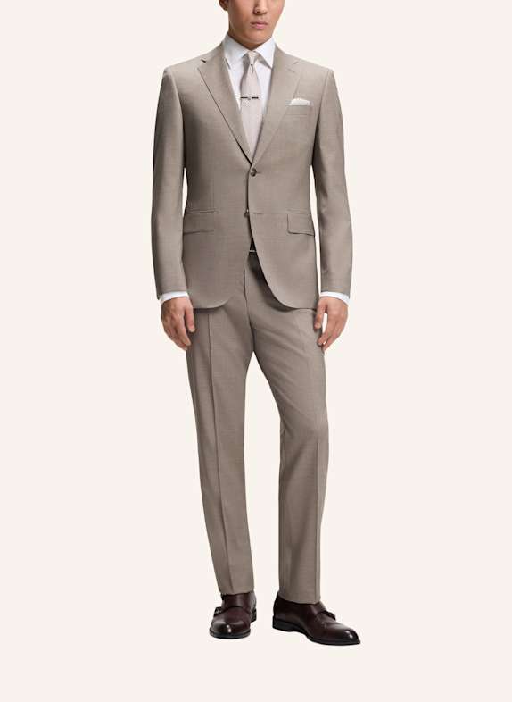 BOSS Anzug H-JECKSON-2PCS-263 Regular Fit KHAKI