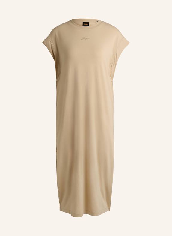 BOSS Jerseykleid EDRESS BEIGE
