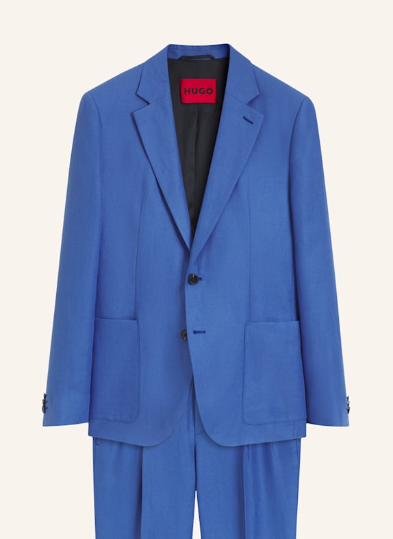 HUGO Business Anzug ARTI-HESTEN263F1 Extra-Slim Fit BLAU