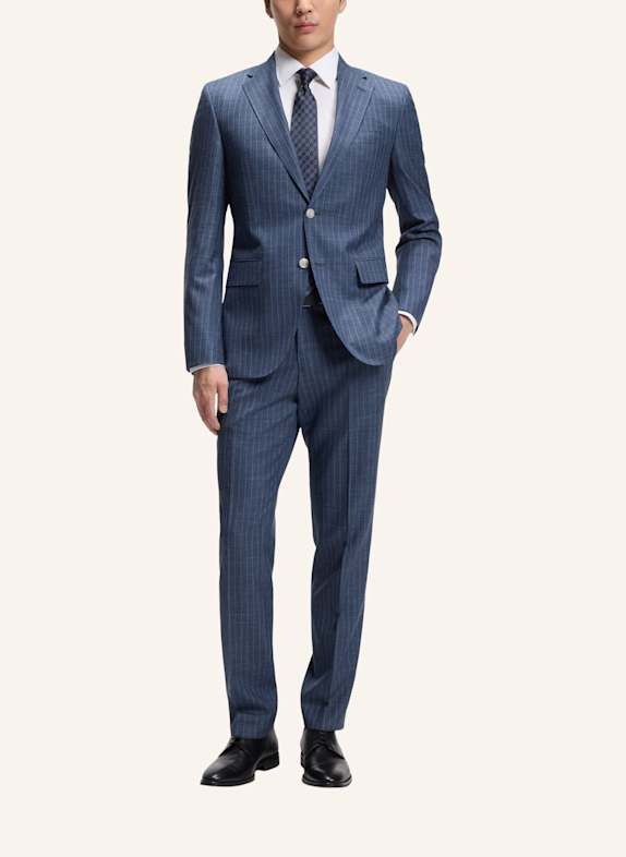 BOSS Anzug H-JECKSON-2PCSB1-263 Regular Fit HELLBLAU