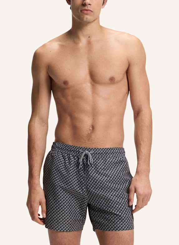 BOSS Badeshorts VIBE GRAU