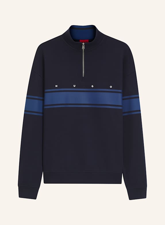 HUGO Sweatshirt DEMSIZIP Relaxed Fit DUNKELBLAU