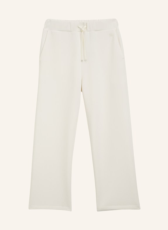 BOSS Casual Hose ELABSE Relaxed Fit WEISS