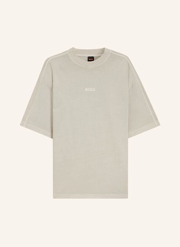 BOSS T-Shirt TE_TILE Relaxed Fit BEIGE
