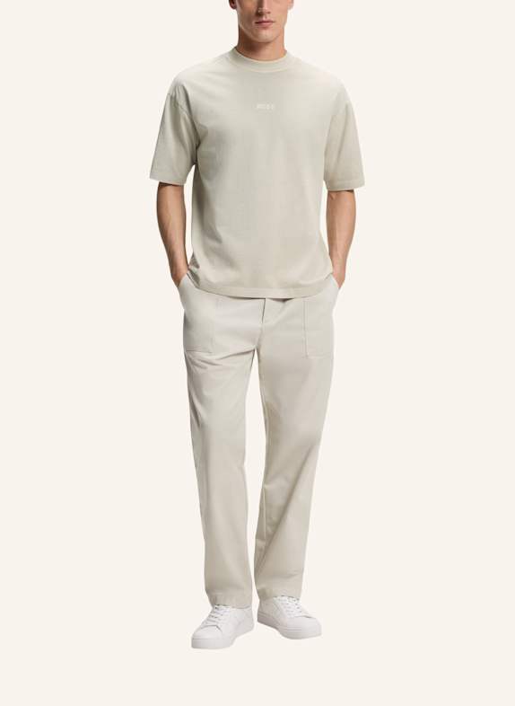 BOSS T-Shirt TE_TILE Relaxed Fit BEIGE