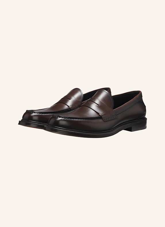 BOSS Casual Slipper THOMPSON_LOAF_BUPE DUNKELBRAUN