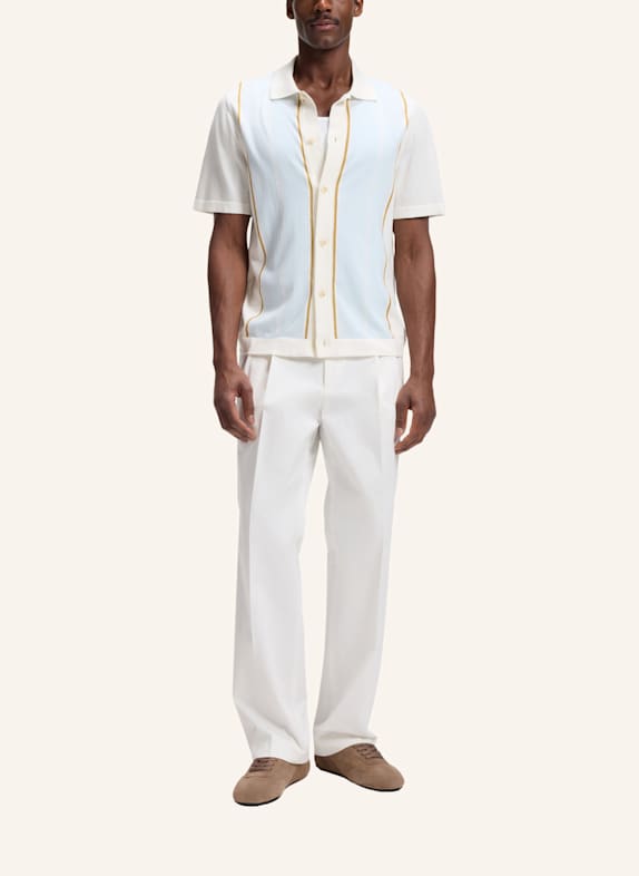 BOSS Business Hose C-PAT-DPL-263 Relaxed Fit WEISS