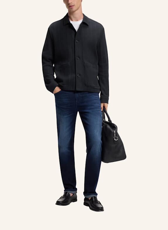 BOSS Sakko C-CARPER-J-2PP-263 Relaxed Fit DUNKELBLAU
