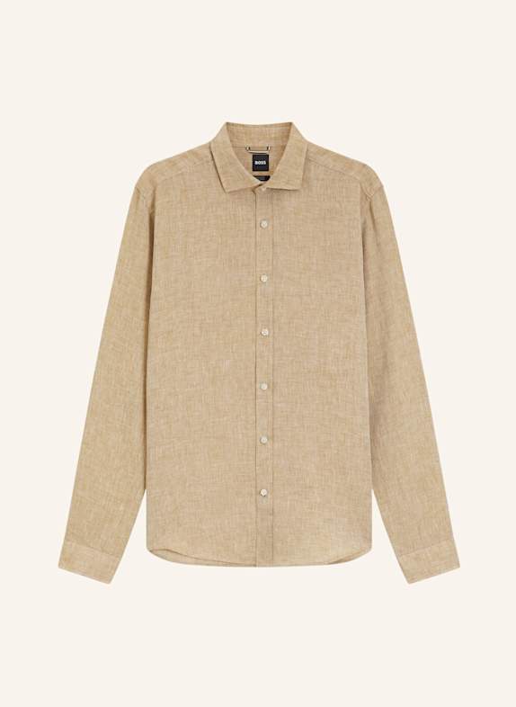 BOSS Casual Hemd C-LIAM-SP-262 Regular Fit GOLD